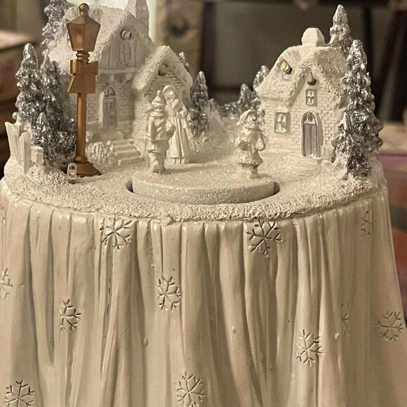 Cracker Barrel Exclusive Christmas Animated Musical Skating Rink In Box READ - Picture 1 of 9
